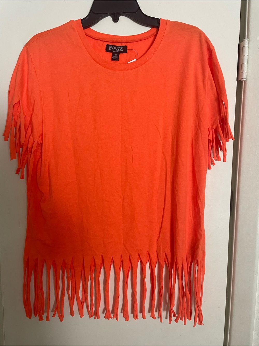 Women’s Fringe Orange T-shirt